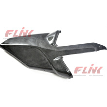 Cubierta de escape de fibra de carbono para Ducati Multistrada 1200